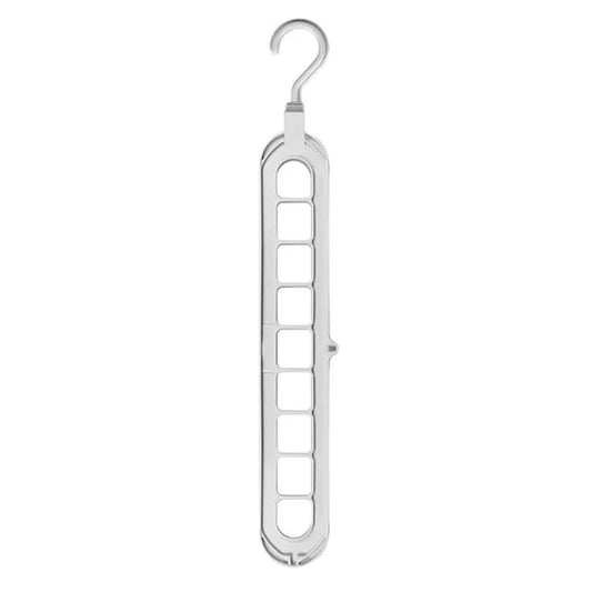 1/2Pcs 9 Holes Clothes Coat Hanger Organizer Multi-Port Support Drying Racks Plastic Cabinet Storage Rack Hangers for Clothes